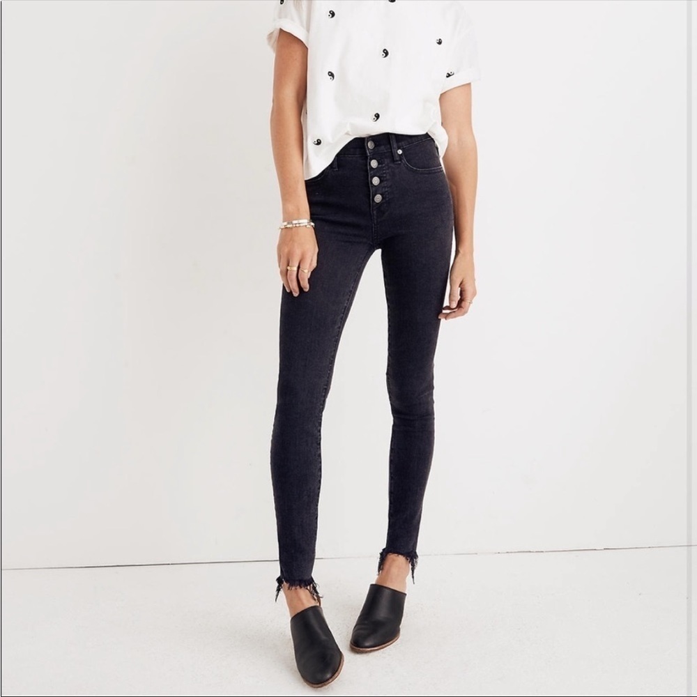 Madewell 9” High Rise Skinny